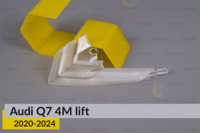 Блок световода фары боковой Audi Q7 4M (2020-2024) рест правый