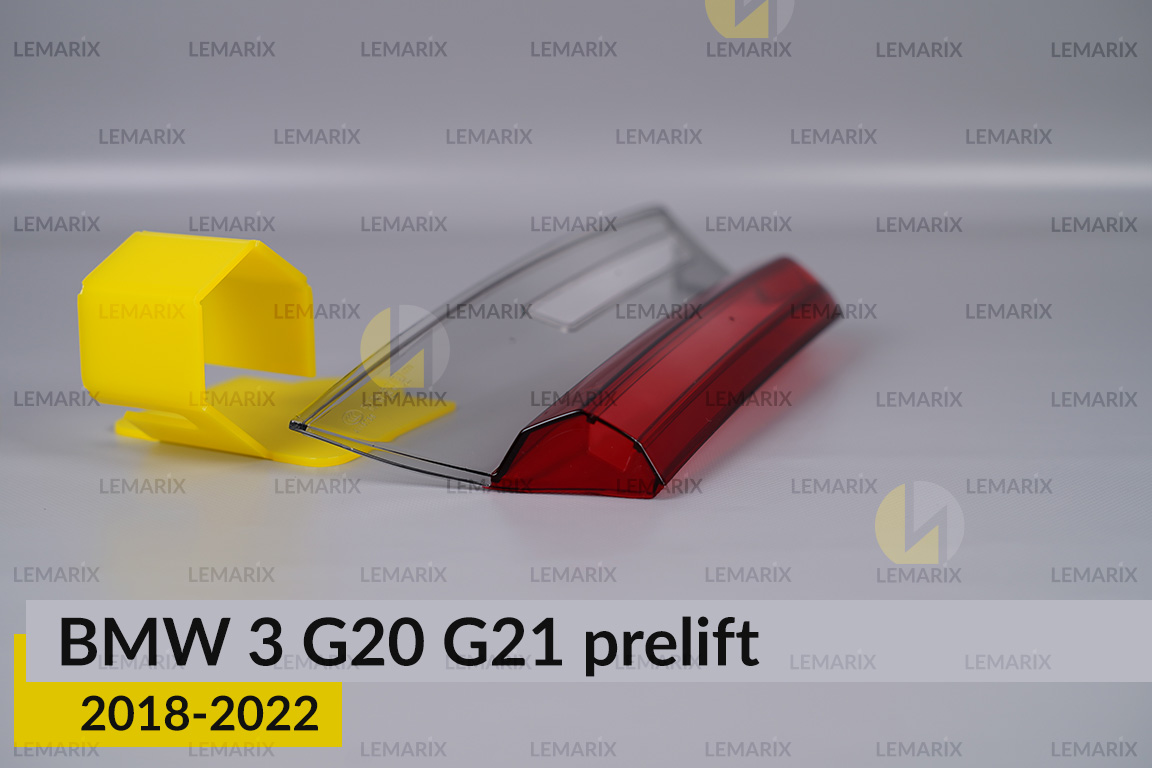 Скло заднього ліхтаря внутрішнє в кришці багажника BMW 3 G20 G21 (2018-2022) дорест ліве