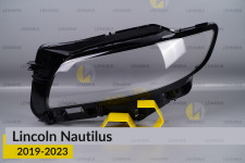 Скло фари Lincoln Nautilus (2019-2023) ліве
