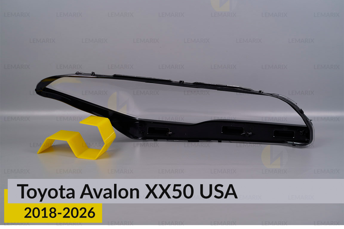 Скло фари Toyota Avalon XX50 USA (2018-2026) ліве