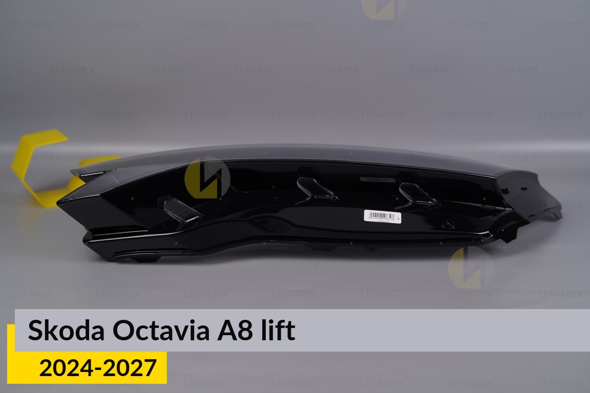 Скло фари Skoda Octavia A8 (2024-2027) рест ліве