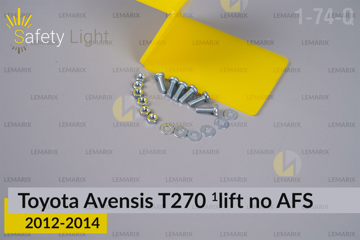 Перехідна рамка для Toyota Avensis T270 no AFS (2012-2014) 1 рест