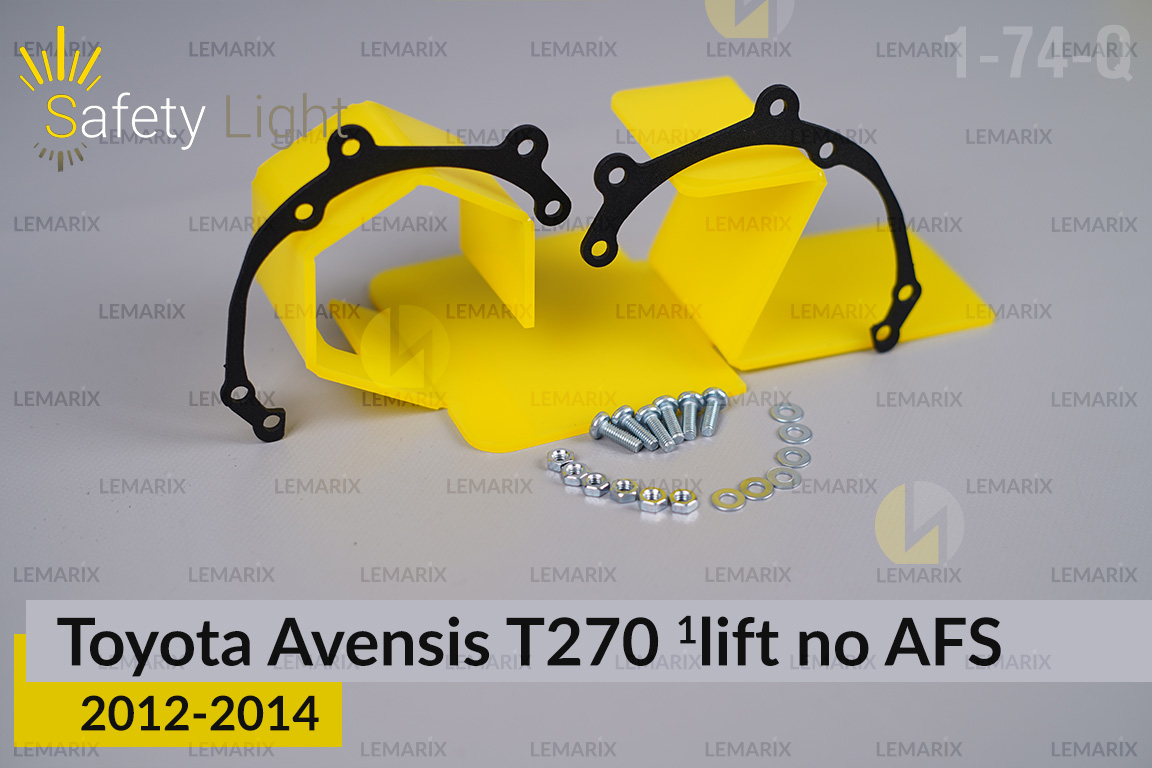 Перехідна рамка для Toyota Avensis T270 no AFS (2012-2014) 1 рест