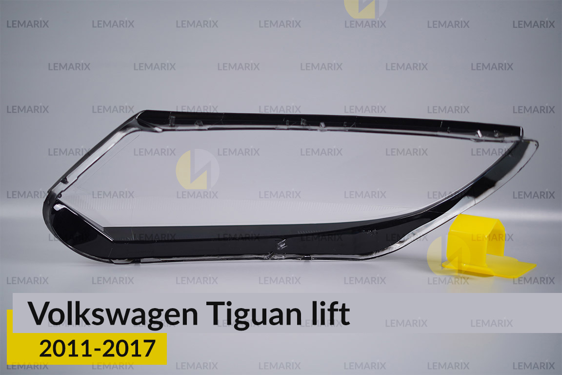 Скло фари VW Volkswagen Tiguan (2011-2017) рест праве