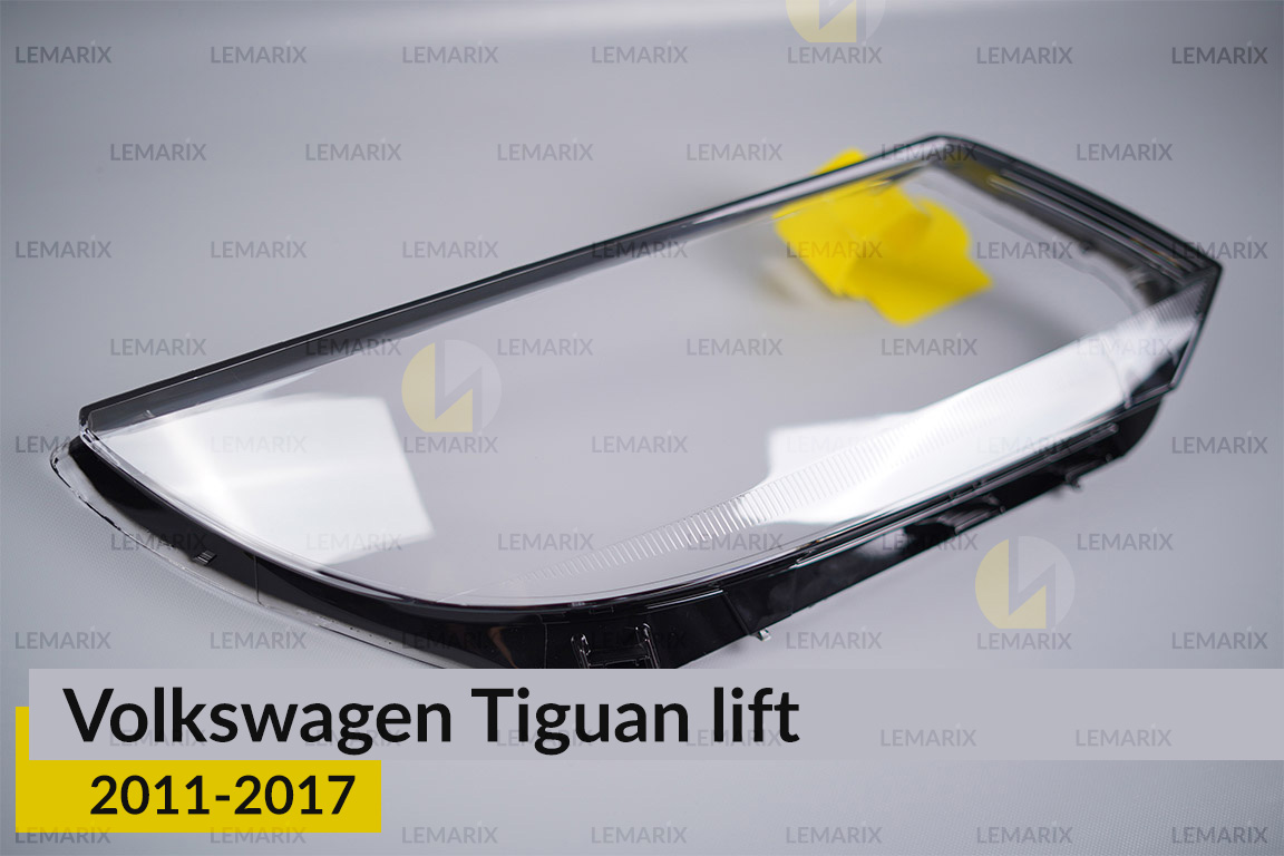Скло фари VW Volkswagen Tiguan (2011-2017) рест праве