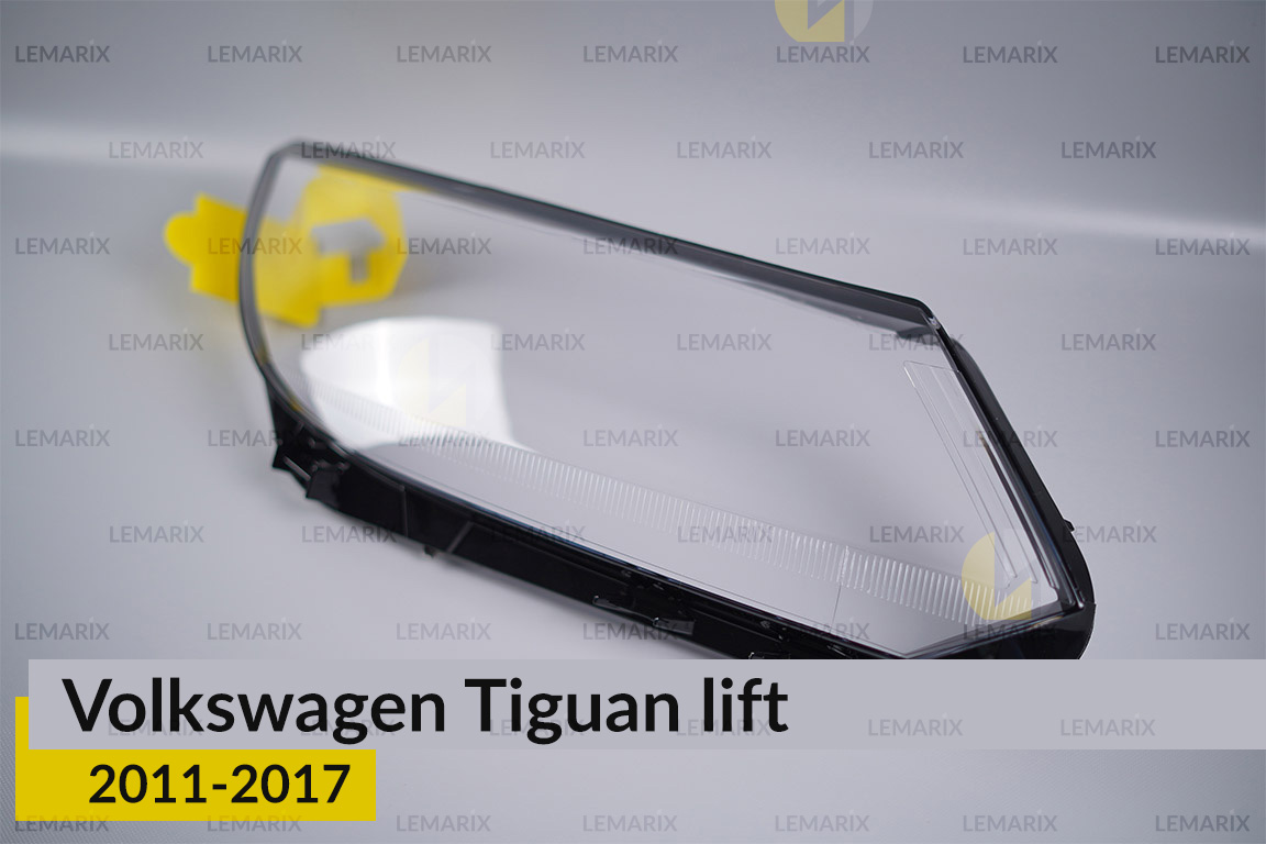 Скло фари VW Volkswagen Tiguan (2011-2017) рест праве