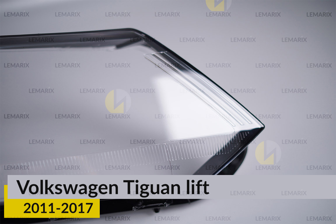 Скло фари VW Volkswagen Tiguan (2011-2017) рест праве