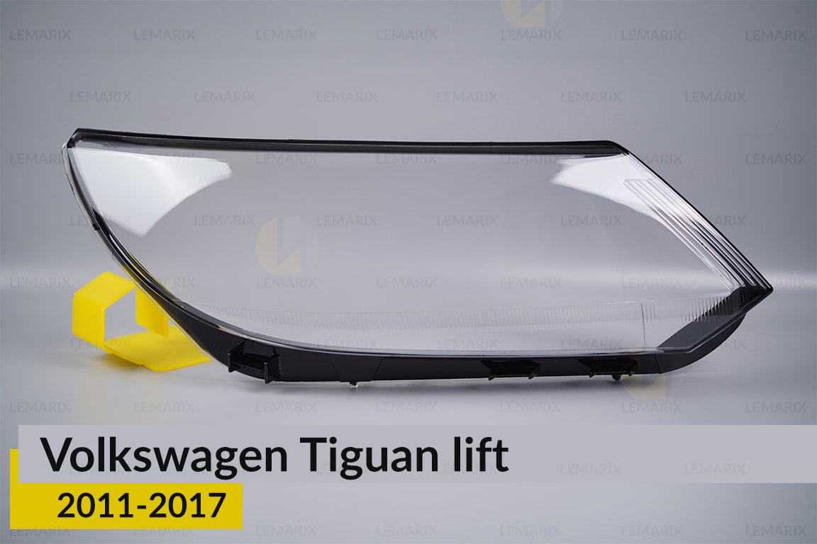 Скло фари VW Volkswagen Tiguan (2011-2017) рест праве