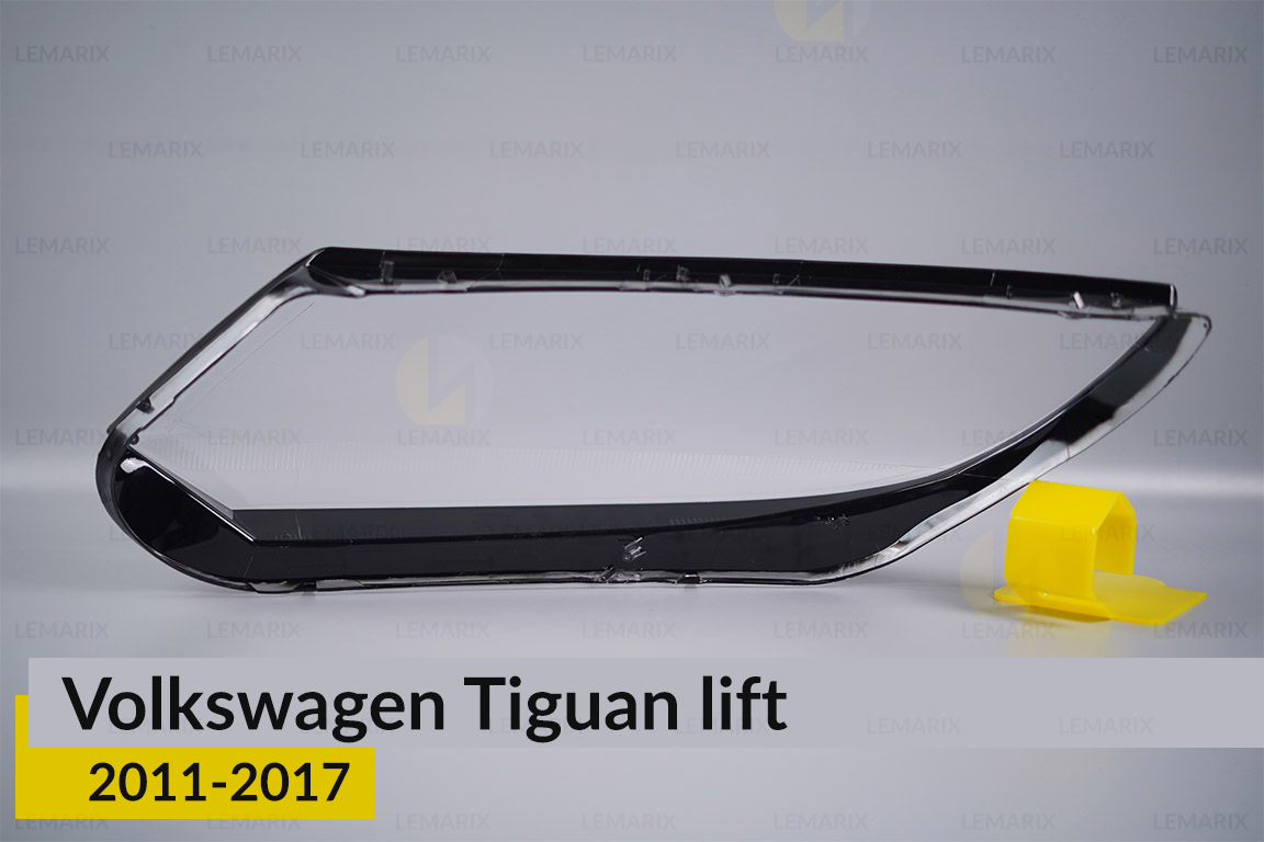 Скло фари VW Volkswagen Tiguan (2011-2017) рест праве