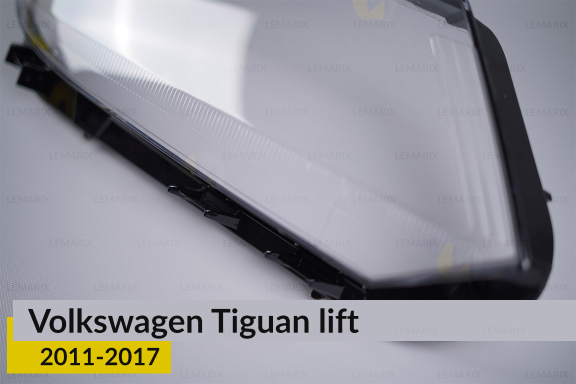 Скло фари VW Volkswagen Tiguan (2011-2017) рест праве