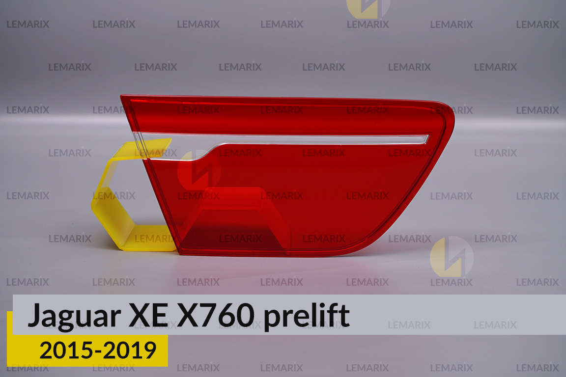 Скло заднього ліхтаря внутрішнє в крилі Jaguar XE X760 (2015-2019) дорест ліве