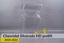 Стекло фары Chevrolet Silverado HD (2018-2022) дорест правое