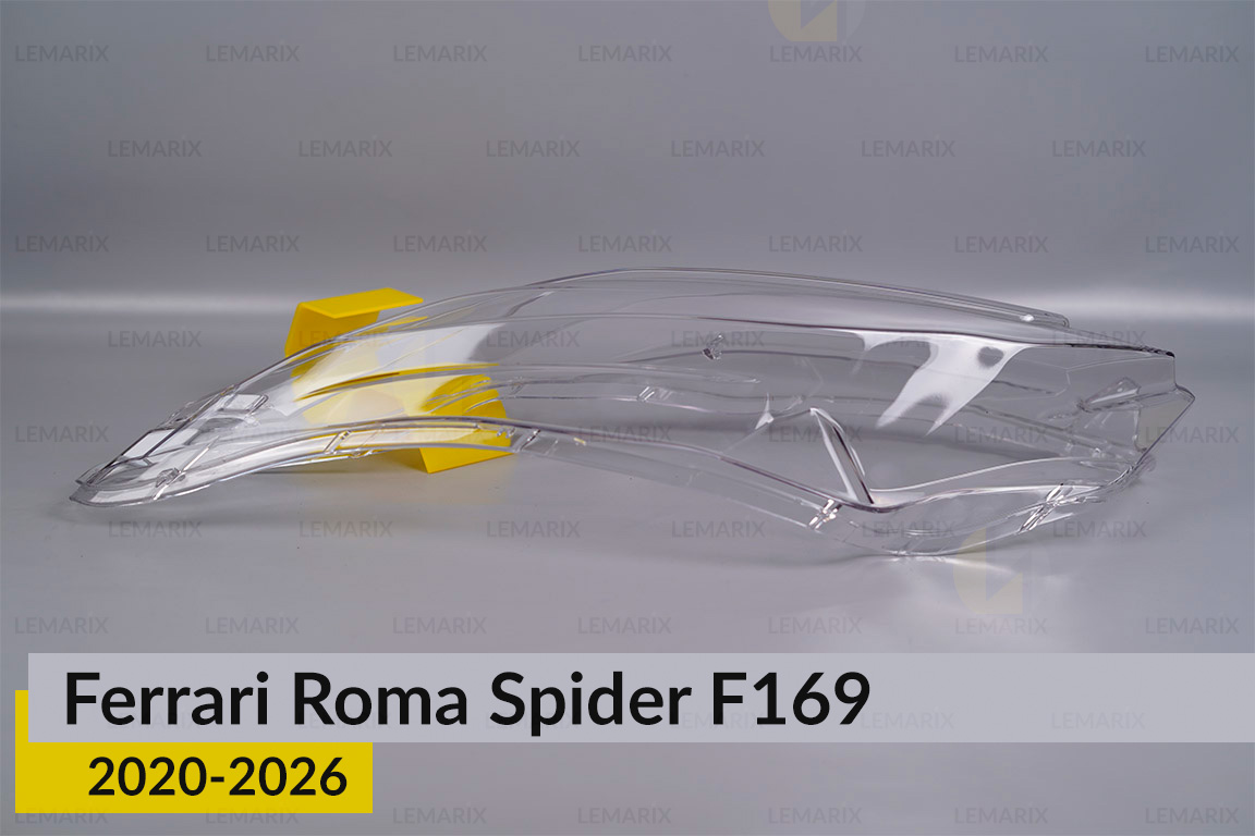 Скло фари Ferrari Roma Spider F169 (2020-2026) ліве