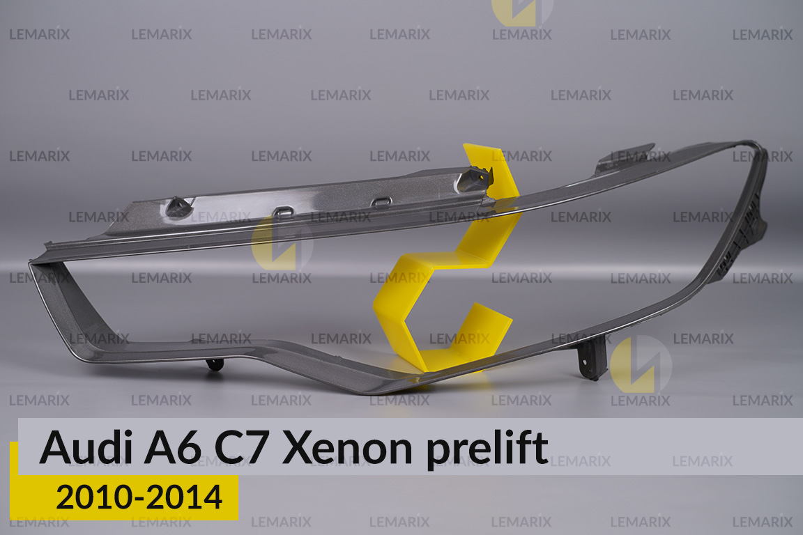 Декоративна маска Audi A6 C7 Xenon (2010-2014) дорест ліва