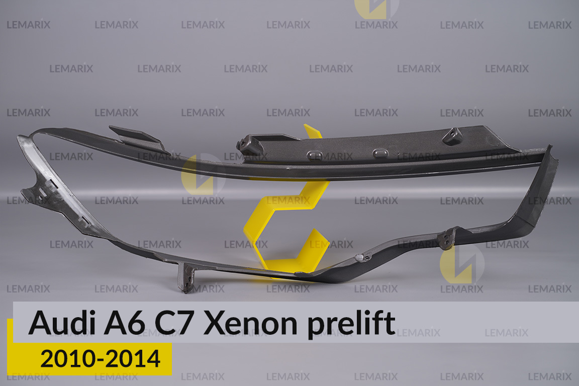 Декоративна маска Audi A6 C7 Xenon (2010-2014) дорест ліва