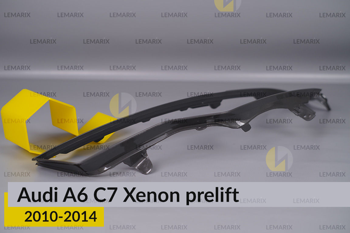 Декоративна маска Audi A6 C7 Xenon (2010-2014) дорест ліва