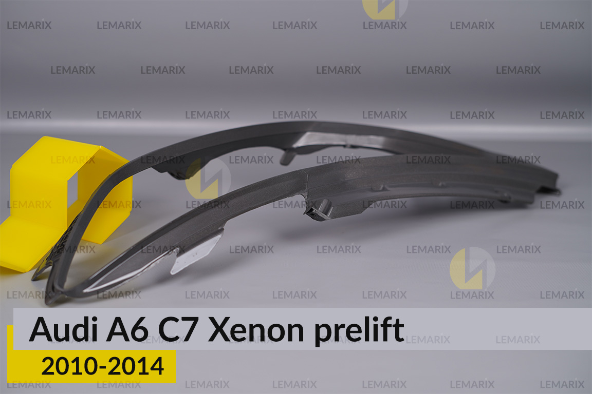 Декоративна маска Audi A6 C7 Xenon (2010-2014) дорест ліва