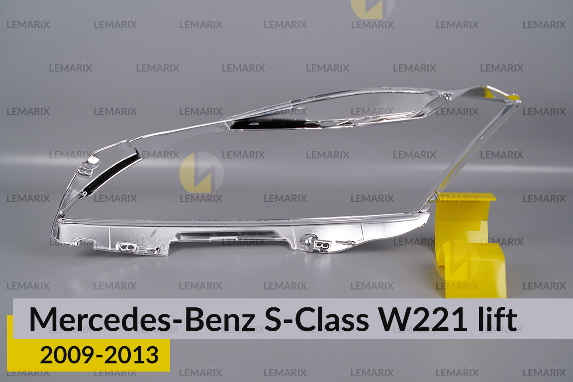 Хромированная декоративная маска Mercedes-Benz S-Class W221 (2009-2013) рест правая