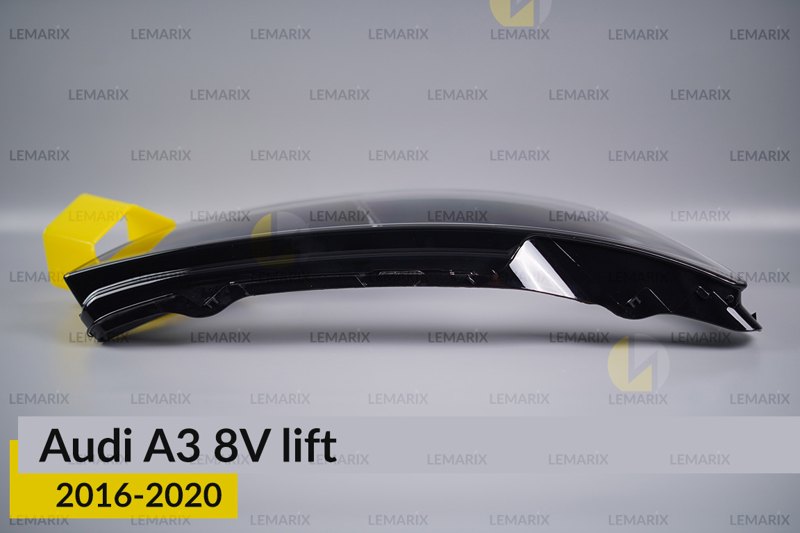 Скло фари Audi A3 8V (2016-2020) рест праве