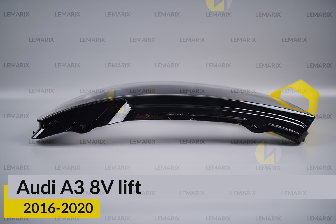 Скло фари Audi A3 8V (2016-2020) рест праве