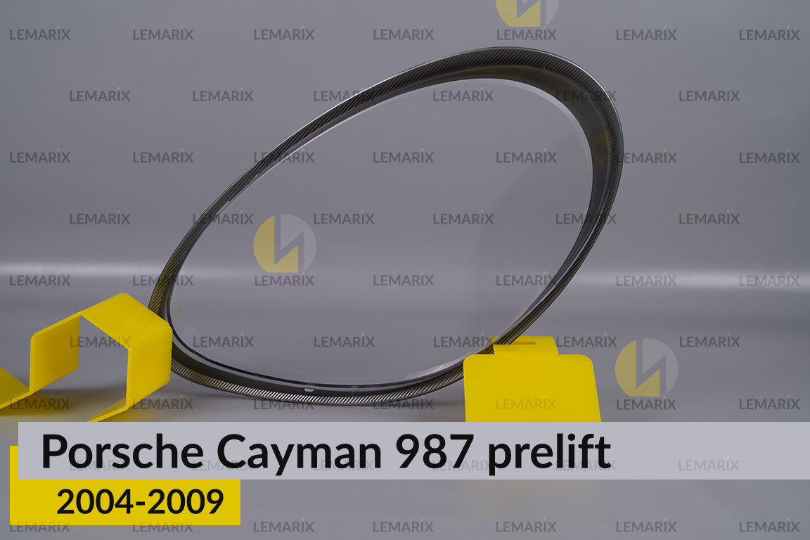 Скло фари Porsche Cayman 987 (2004-2009) дорест праве