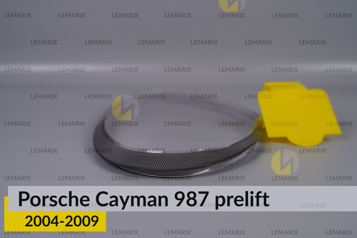 Скло фари Porsche Cayman 987 (2004-2009) дорест праве