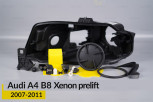 Сервісний комплект корпуса фар Audi A4 B8 Xenon (2007-2011) дорест лівий