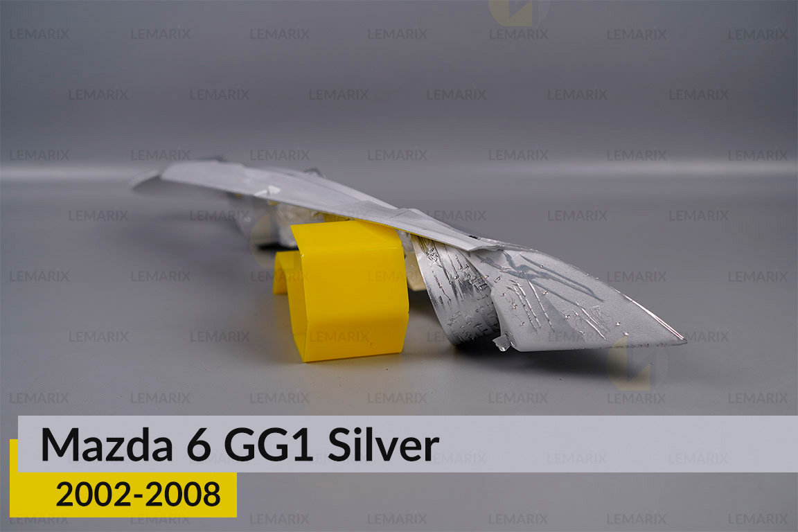 Декоративна маска Mazda 6 GG1 Silver (2002-2008) ліва