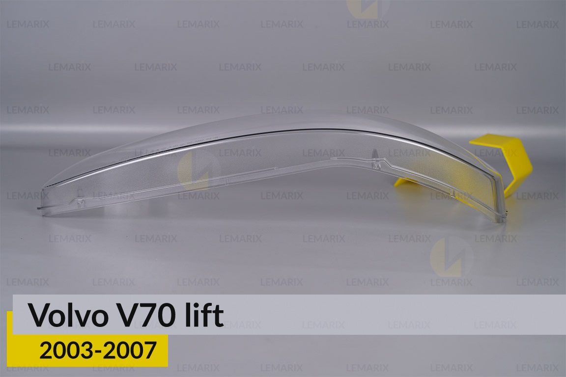 Скло фари Volvo V70 (2003-2007) рест ліве