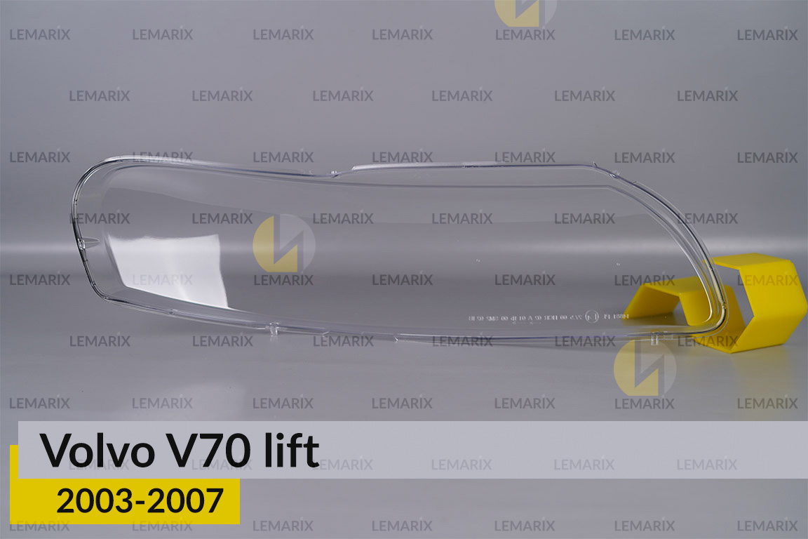 Скло фари Volvo V70 (2003-2007) рест ліве