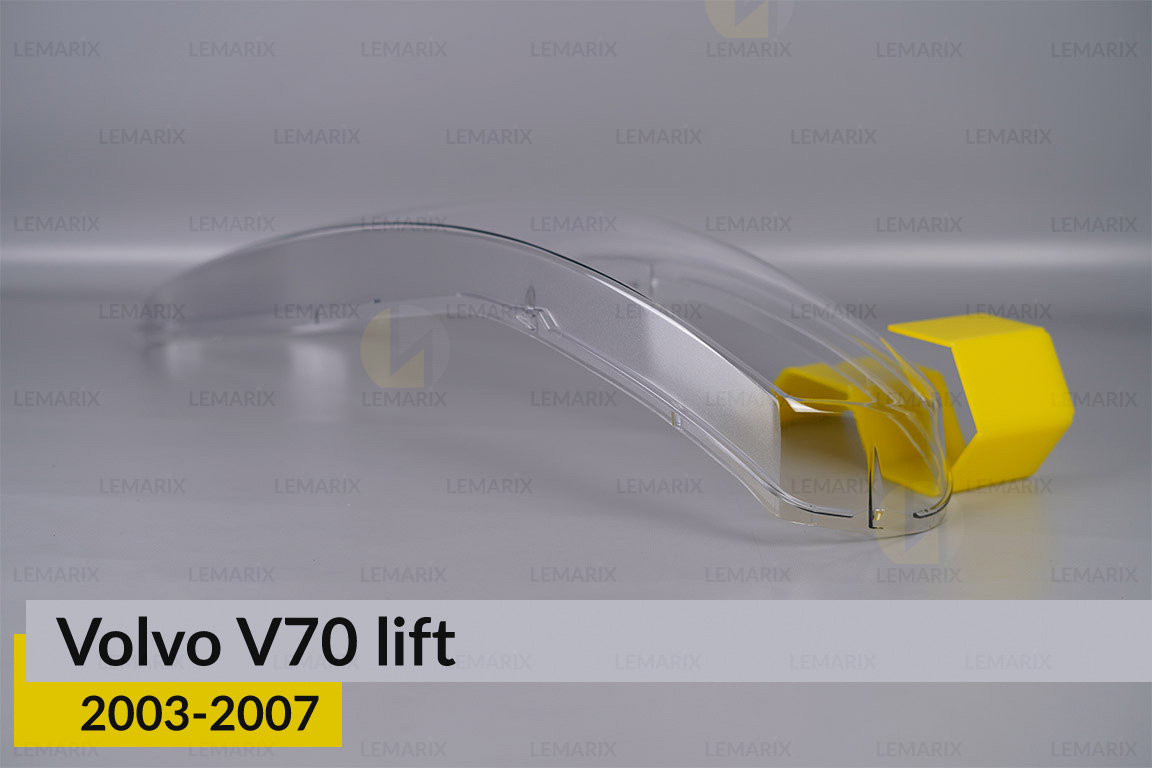 Скло фари Volvo V70 (2003-2007) рест ліве