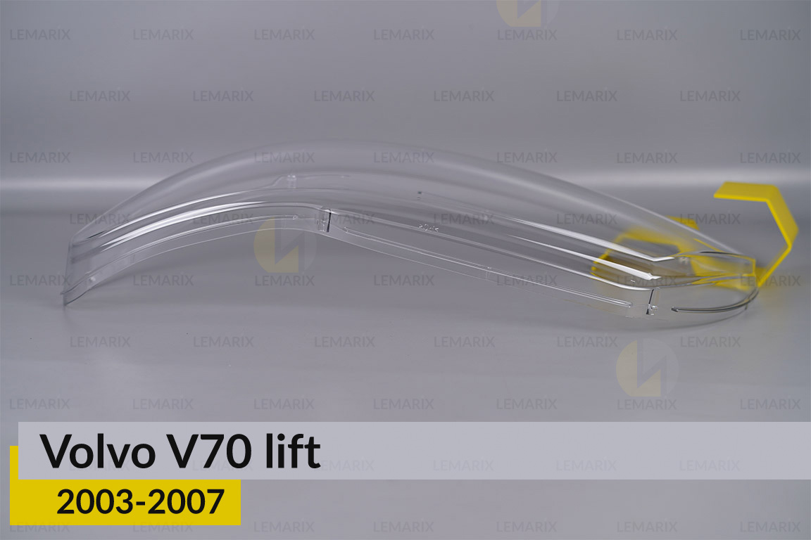 Скло фари Volvo V70 (2003-2007) рест ліве