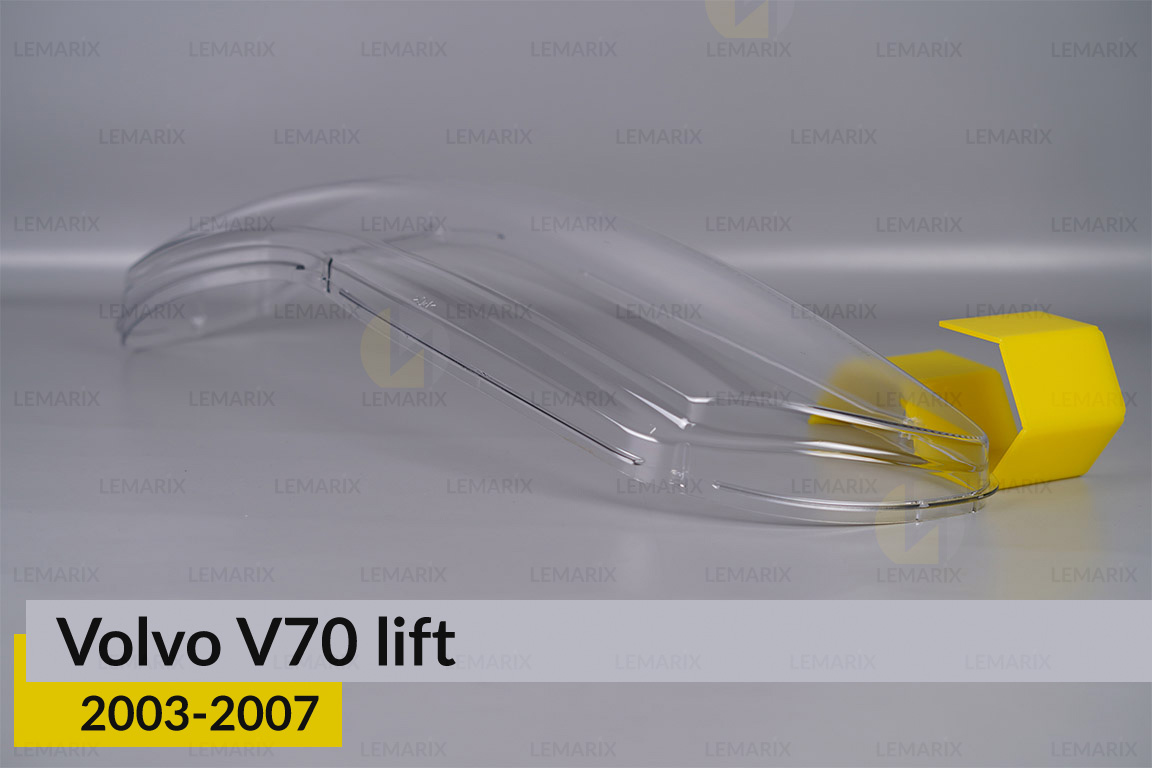 Скло фари Volvo V70 (2003-2007) рест ліве