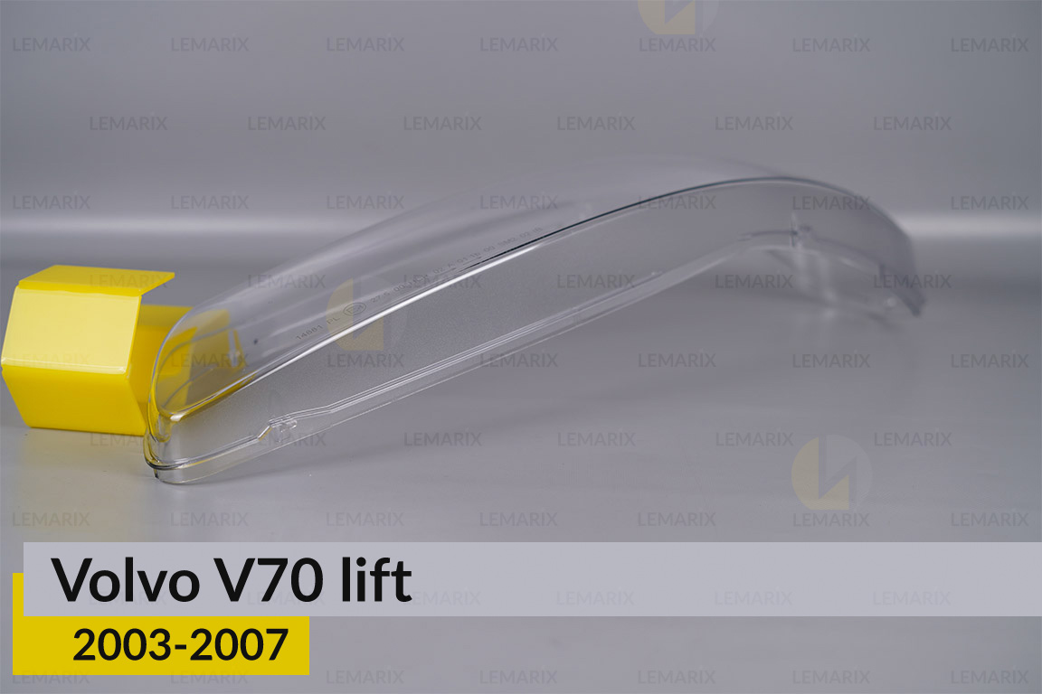Скло фари Volvo V70 (2003-2007) рест ліве