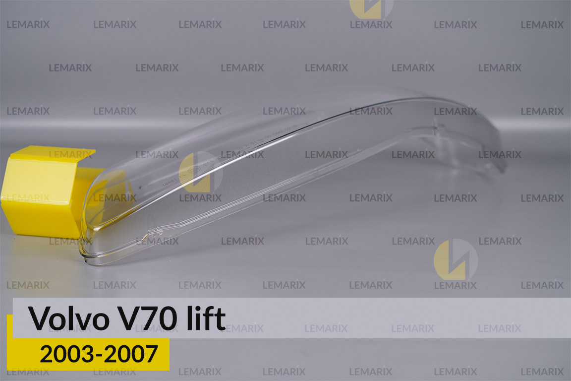 Скло фари Volvo V70 (2003-2007) рест ліве