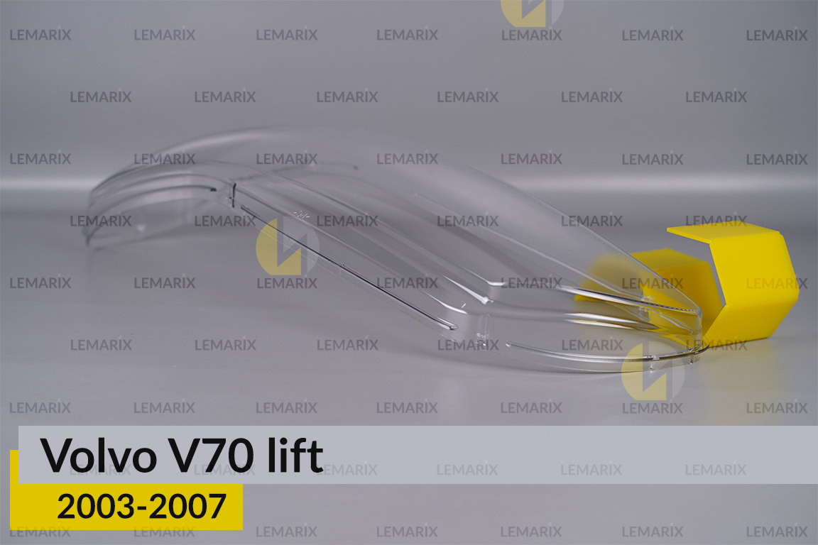 Скло фари Volvo V70 (2003-2007) рест ліве