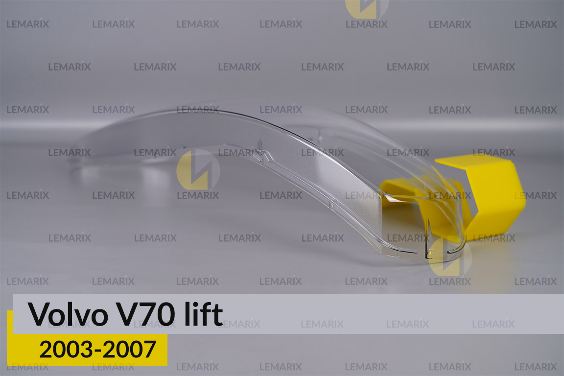 Скло фари Volvo V70 (2003-2007) рест ліве