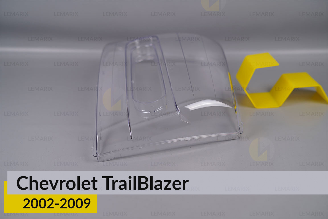 Скло фари Chevrolet TrailBlazer (2002-2009) праве