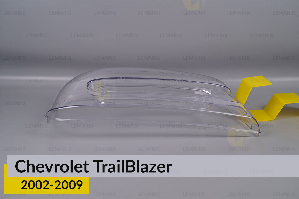 Скло фари Chevrolet TrailBlazer (2002-2009) праве
