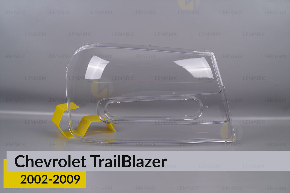 Скло фари Chevrolet TrailBlazer (2002-2009) праве