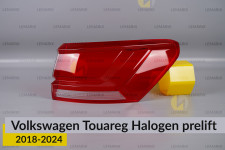 Скло заднього ліхтаря зовнішнє в крилі VW Volkswagen Touareg Halogen (2018-2024) дорест праве