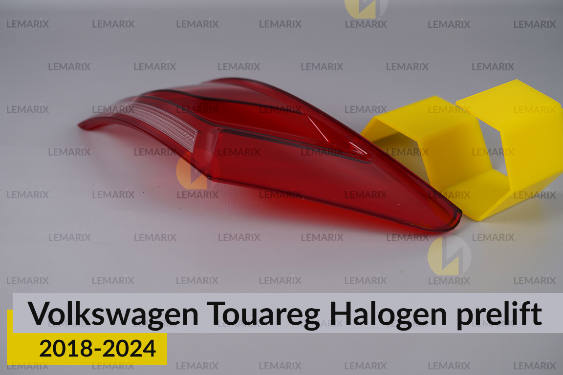 Скло заднього ліхтаря зовнішнє в крилі VW Volkswagen Touareg Halogen (2018-2024) дорест праве