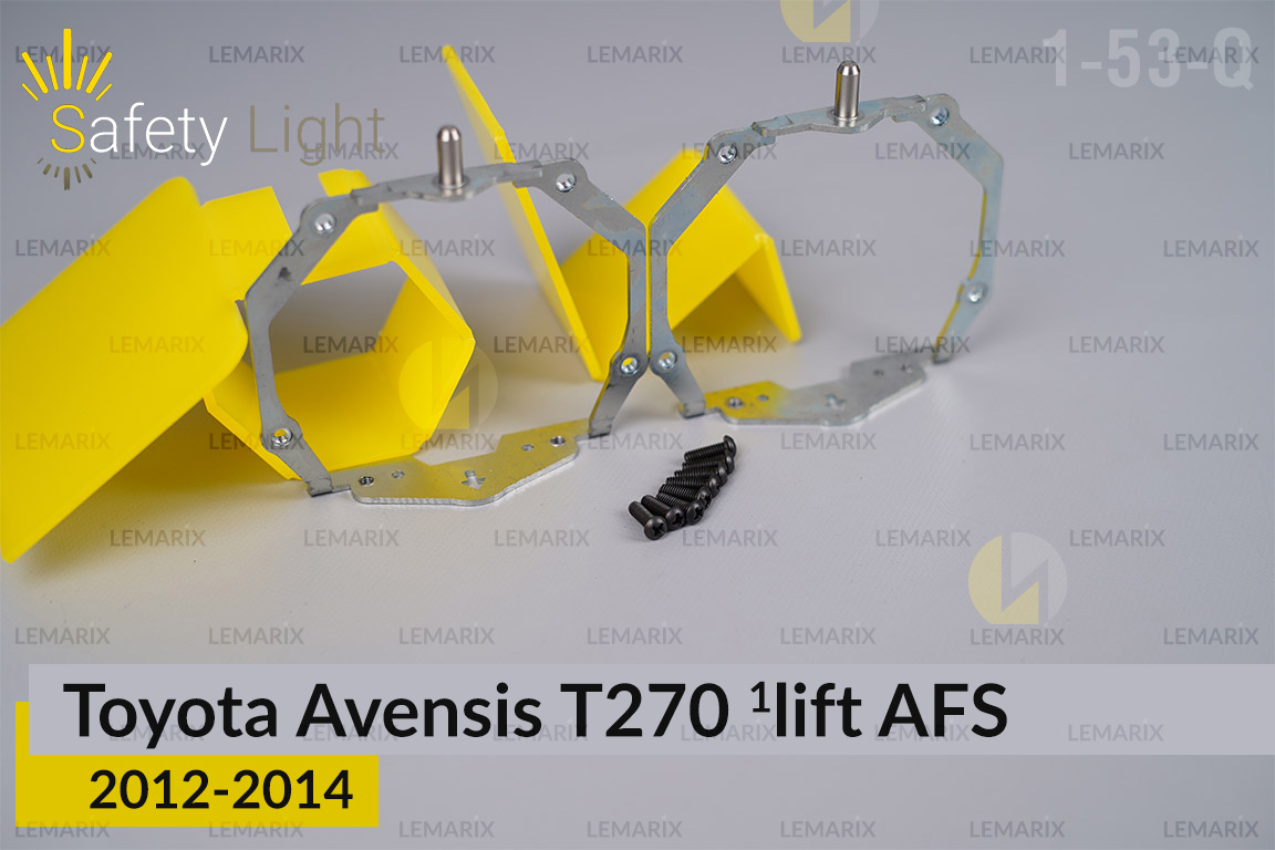 Перехідна рамка для Toyota Avensis T270 AFS (2012-2014) 1 рест