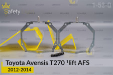 Перехідна рамка для Toyota Avensis T270 AFS (2012-2014) 1 рест