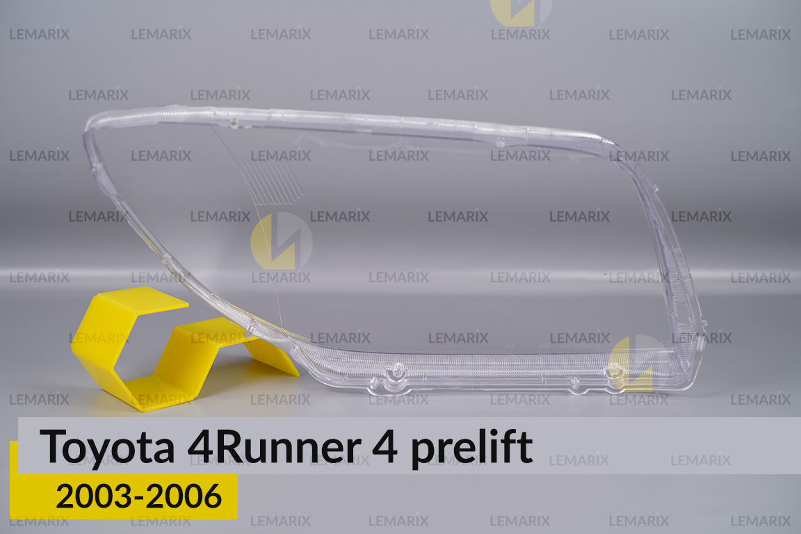 Скло фари Toyota 4Runner 4 (2003-2006) дорест ліве
