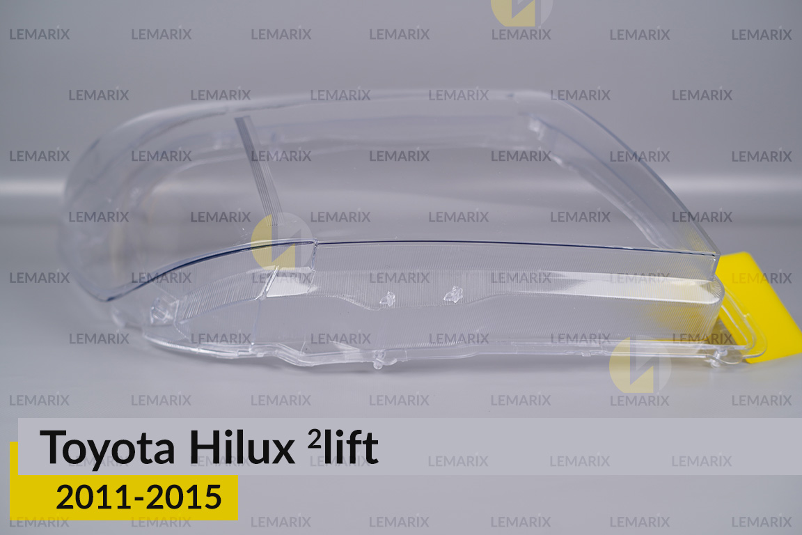 Скло фари Toyota Hilux (2011-2015) 2 рест праве