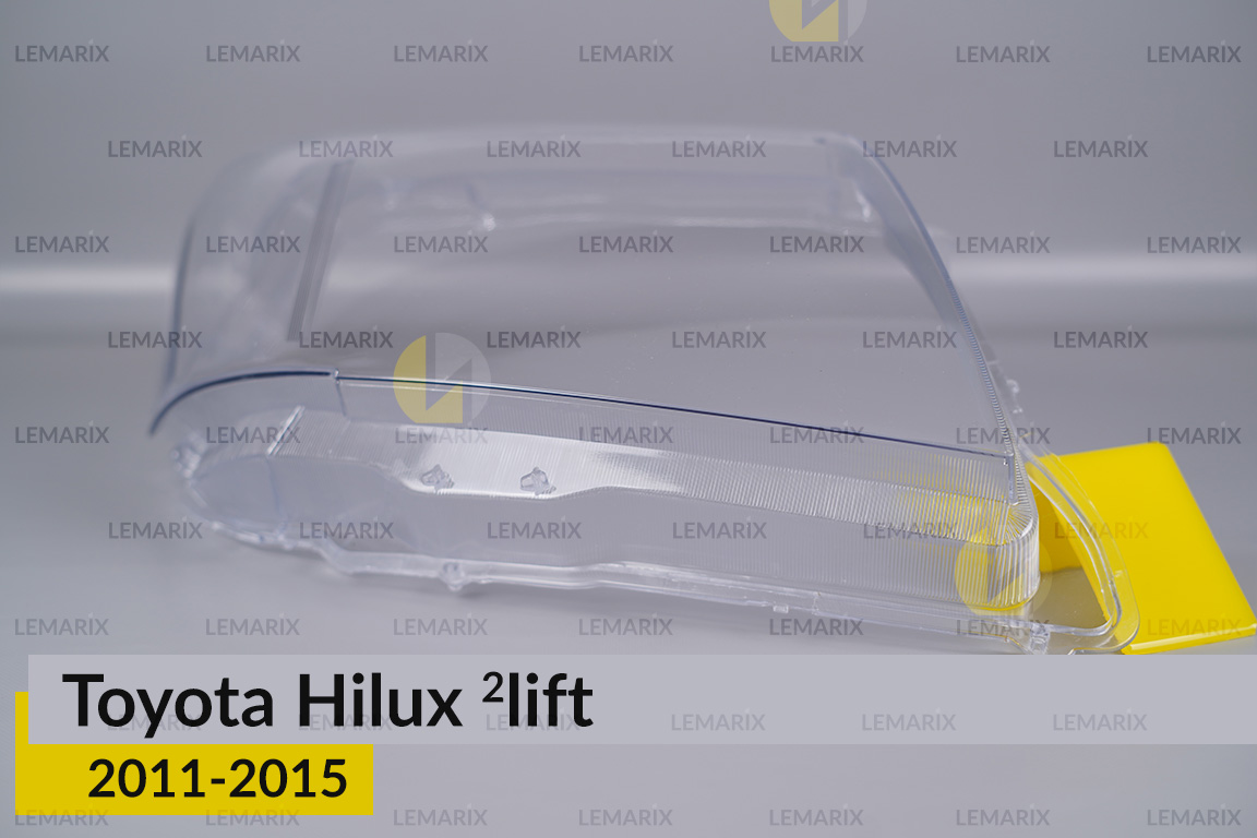 Скло фари Toyota Hilux (2011-2015) 2 рест праве
