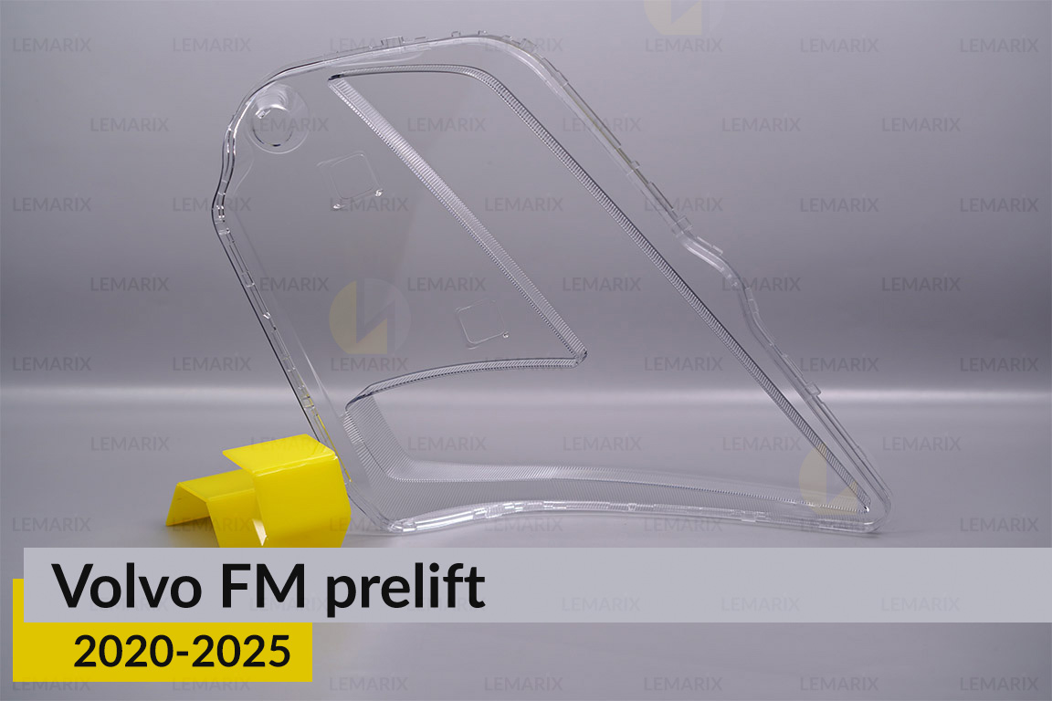 Скло фари Volvo FM (2020-2026) дорест ліве