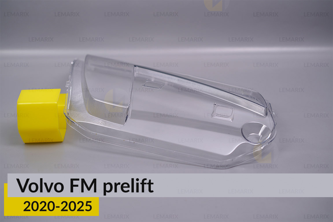 Скло фари Volvo FM (2020-2026) дорест ліве