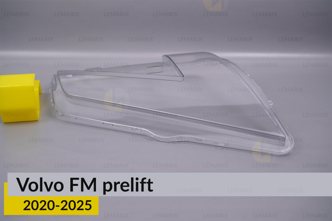 Скло фари Volvo FM (2020-2026) дорест ліве